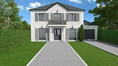 Maison neuve, 83 m²