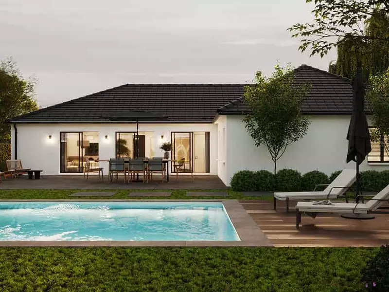 Maison neuve, 124 m² - Saint-Marcel (71380)