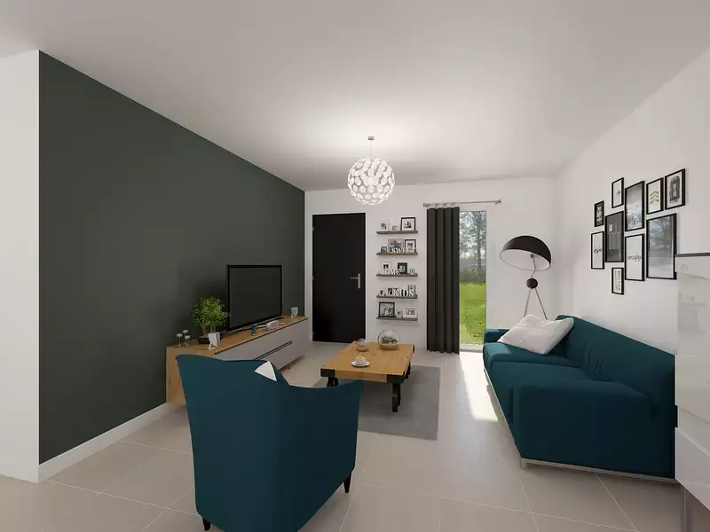 Maison neuve, 82 m² - Cardroc (35190)