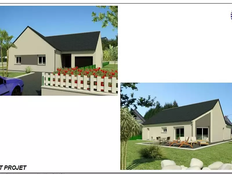 Maison neuve, 98 m² - Saint-Berthevin (53940)