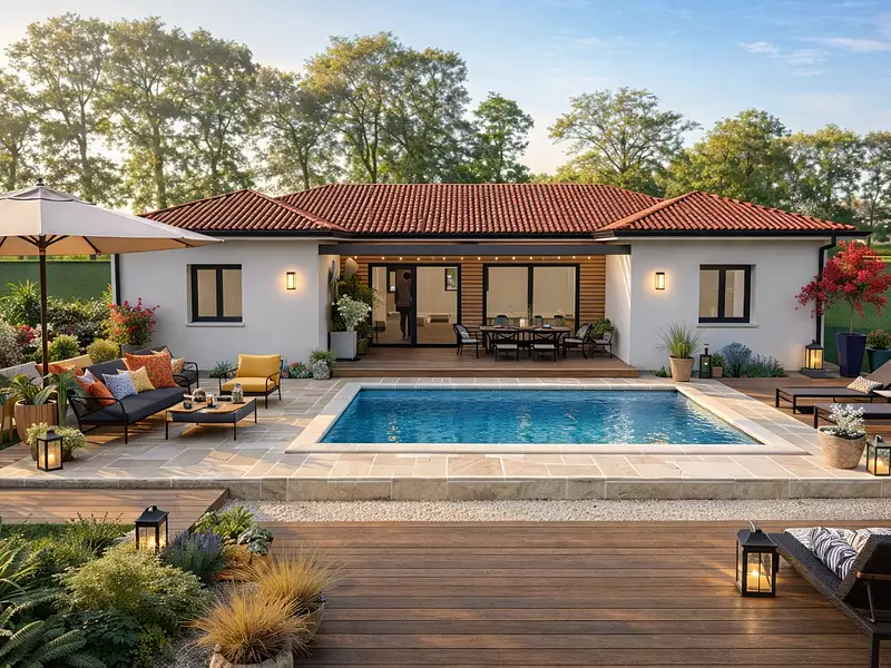 Maison neuve, 110 m² - Saint-Georges-Haute-Ville (42610)