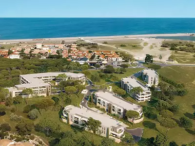 Les Voiles d'Or à 400m de la plage