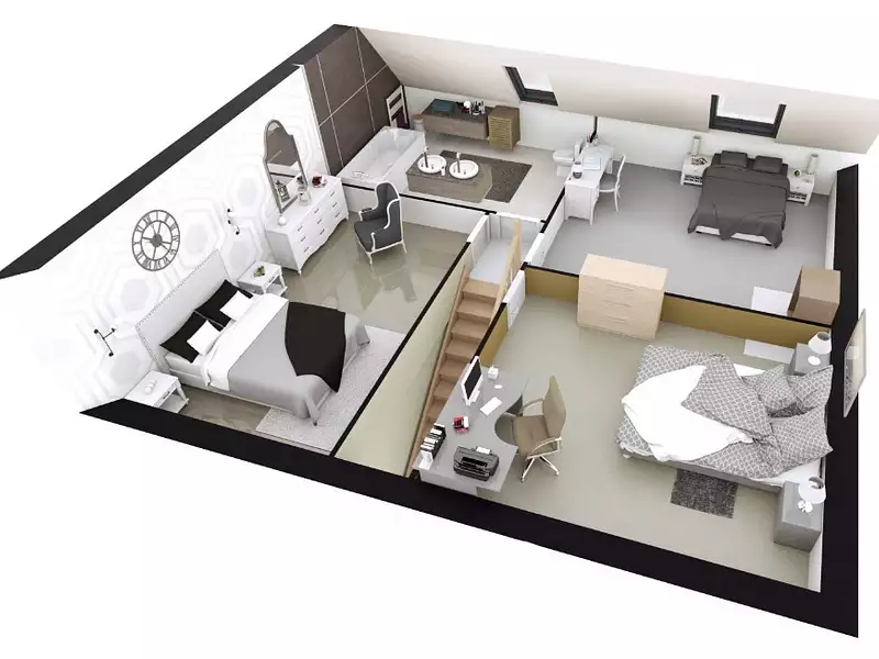 Maison neuve, 81 m² - Pont-l'Evêque (14130)
