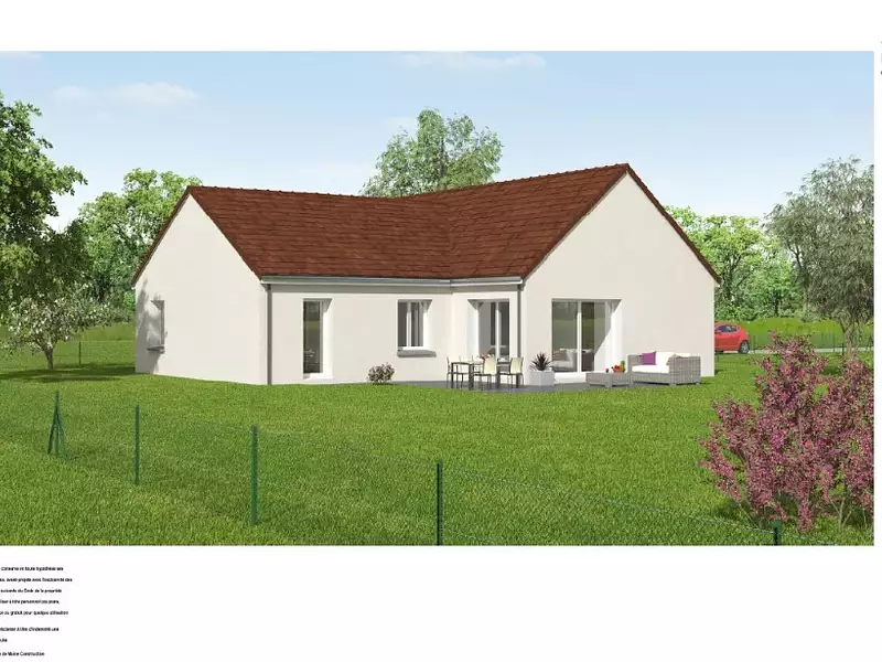 Maison neuve, 104 m² - Saint-Ouen-en-Belin (72220)