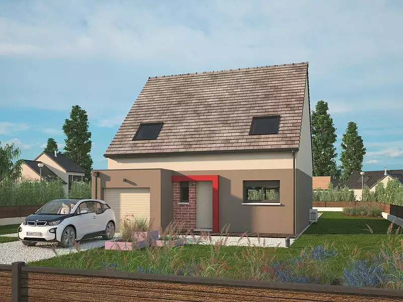 Maison neuve, 113 m² - La Chapelle-Gauthier (77720)