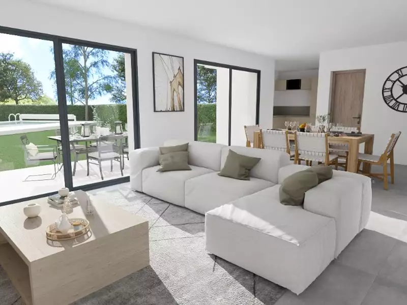Maison neuve, 110 m² - Saint-Chef (38890)