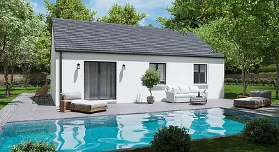 Maison neuve, 74 m²