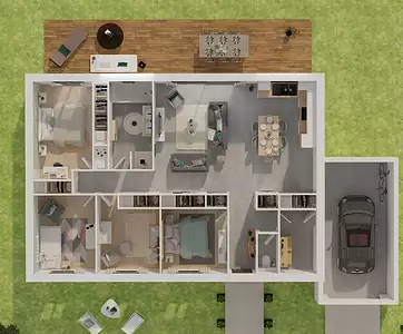 Maison neuve, 101 m²