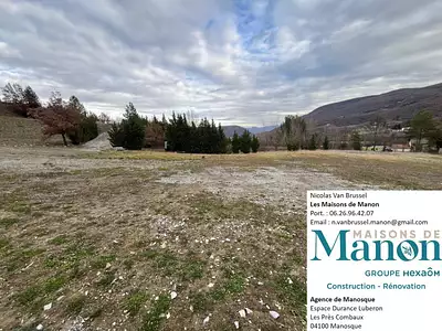 Terrain à bâtir, 1 500 m²