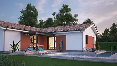 Maison neuve, 90 m²