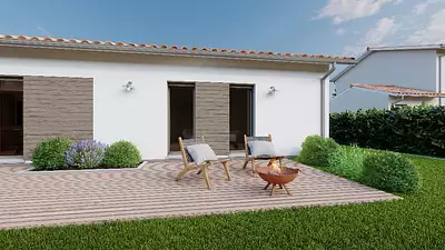Maison neuve, 100 m²