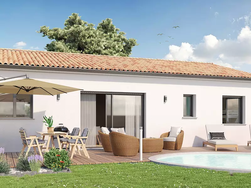 Maison neuve, 100 m² - Gastes (40160)