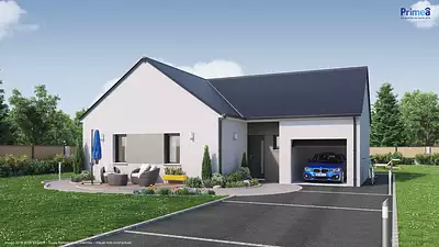 Maison neuve, 74 m²