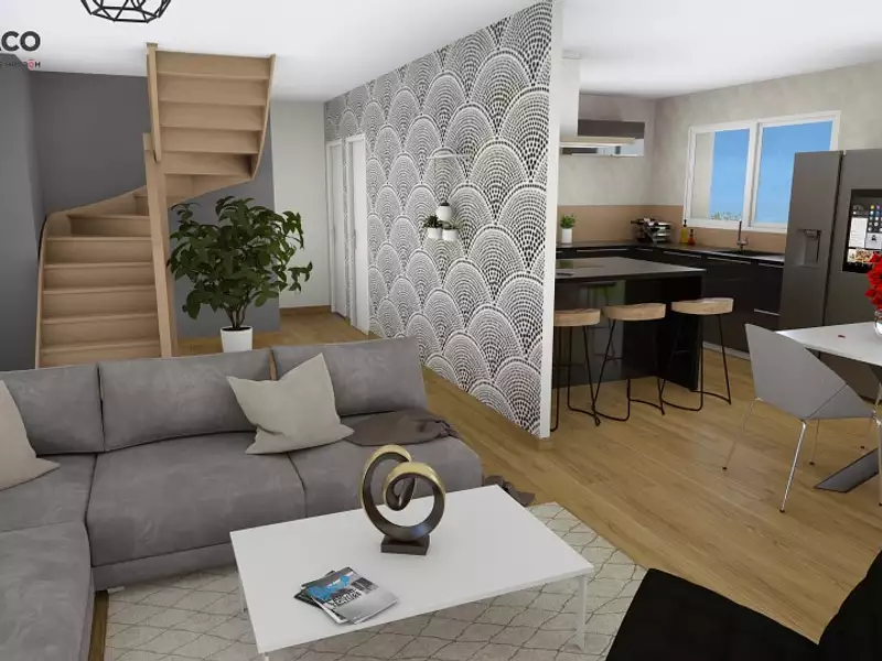 Maison neuve, 141 m² - Dozulé (14430)