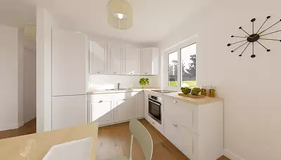 Maison neuve, 69 m²