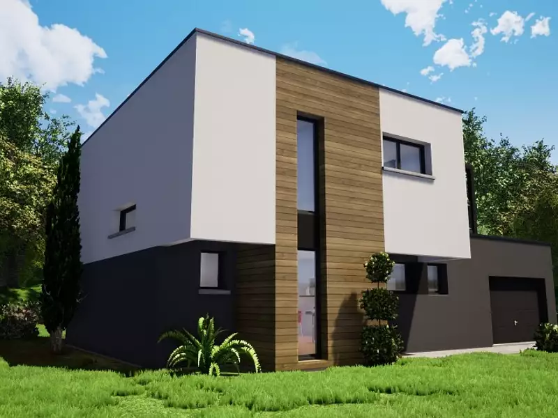 Maison neuve, 104 m² - Biltzheim (68127)