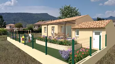 Maison neuve, 73 m²