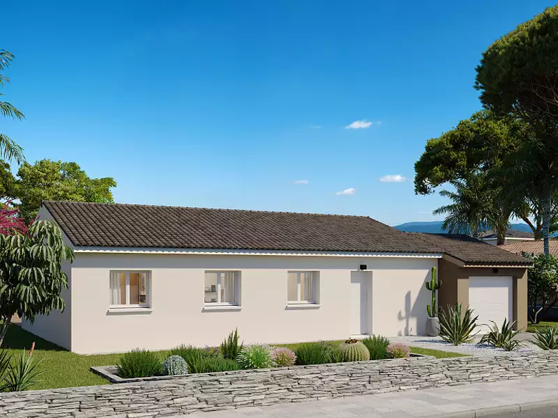 Maison neuve, 101 m² - Connaux (30330)