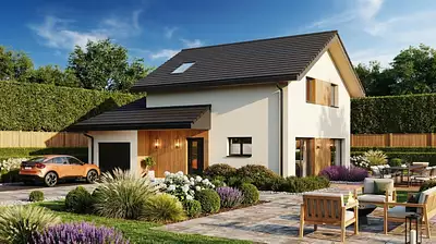 Maison neuve, 107 m²