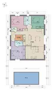 Maison neuve, 90 m²