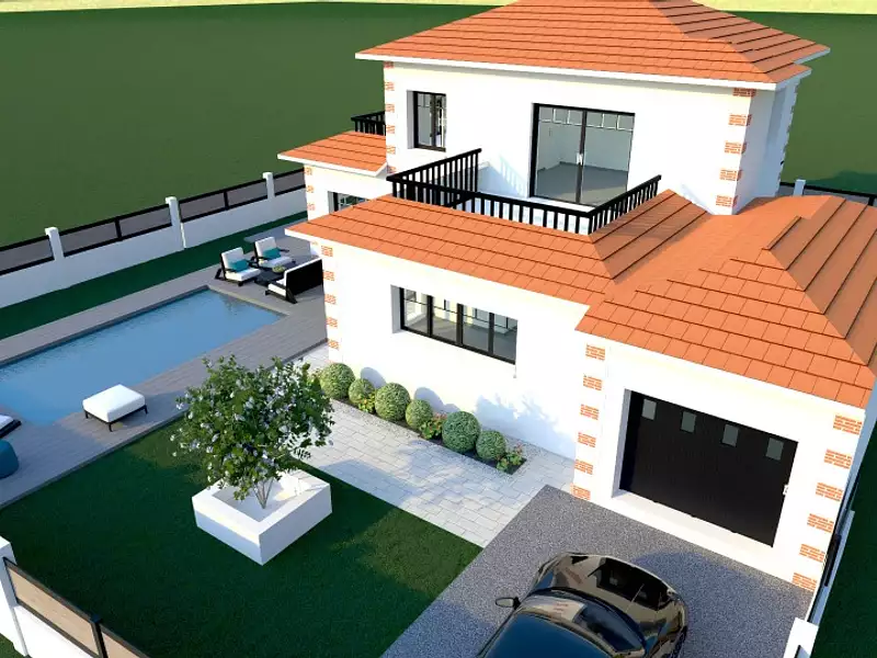 Maison neuve, 120 m² - Sanguinet (40460)
