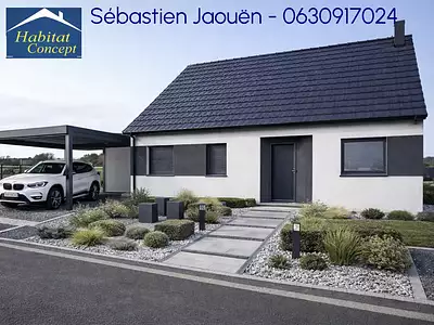 Maison neuve, 84,73 m²