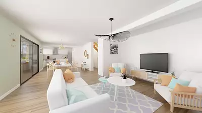 Maison neuve, 136,63 m²