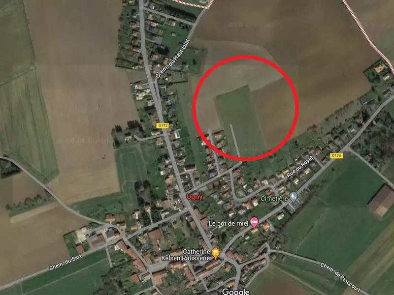 Terrain à bâtir, 453 m² - Ugny (54870)