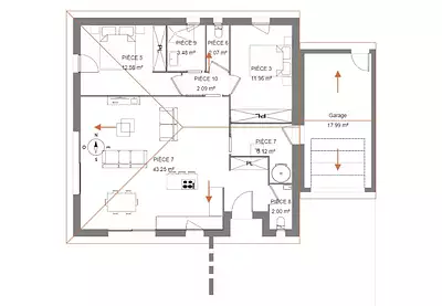 Maison neuve, 82 m²