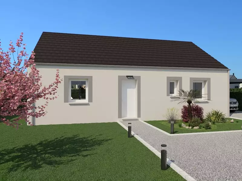 Maison neuve, 78 m² - Fontenay-Mauvoisin (78200)