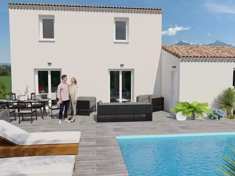 Maison neuve, 73 m² - Pierrelatte (26700)
