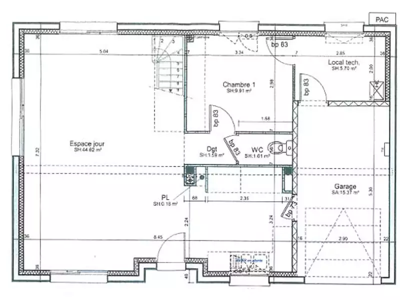 Maison neuve, 113 m² - Saint-Hymer (14130)