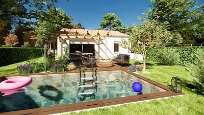 Maison neuve, 66 m²