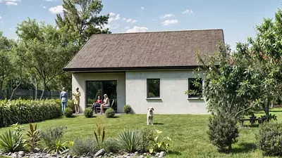 Maison neuve, 77 m²