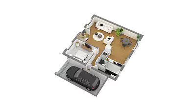 Maison neuve, 83,01 m²