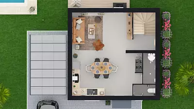 Maison neuve, 83,73 m²