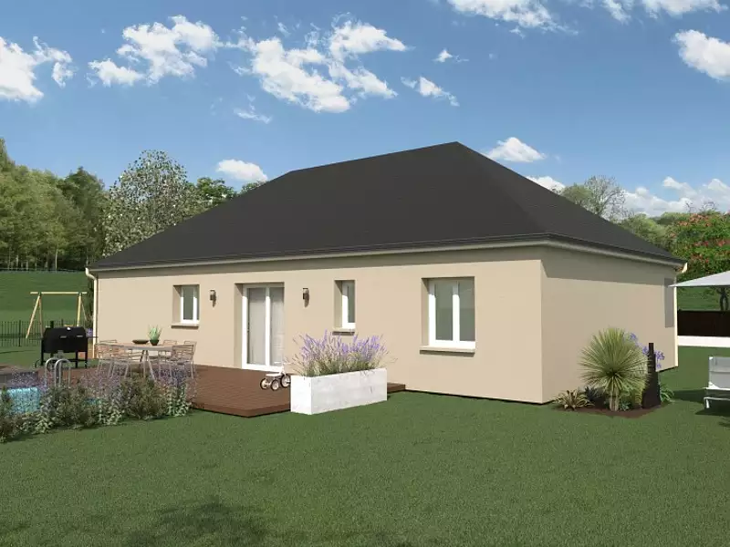 Maison neuve, 91 m² - Magnac-Laval (87190)