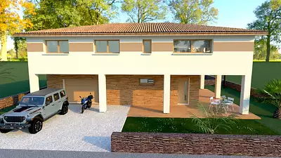 Maison neuve, 128 m²