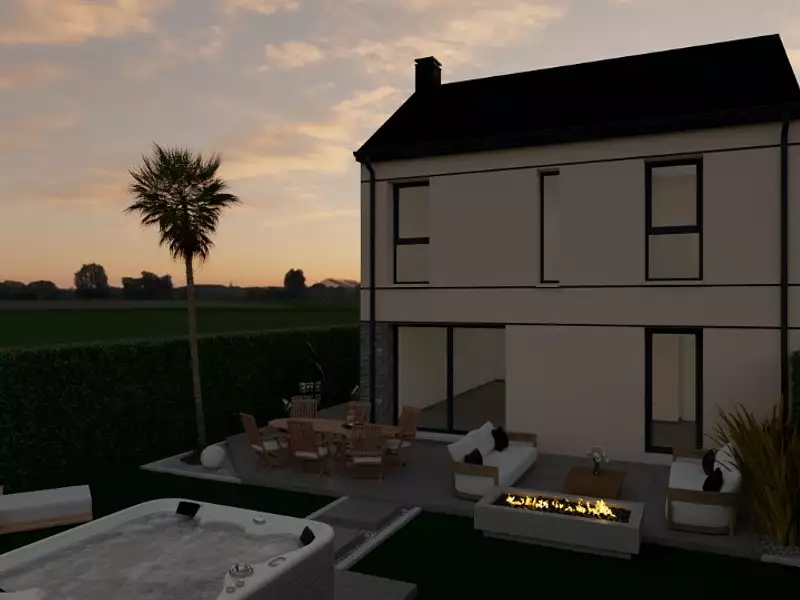 Maison neuve, 90 m² - Fontainebleau (77300)