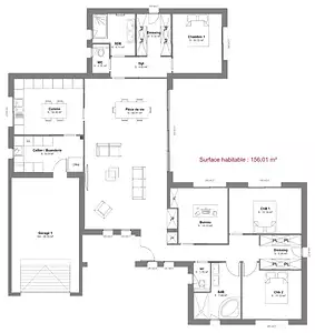Maison neuve, 156 m²