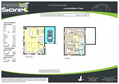 Maison neuve, 114,73 m²