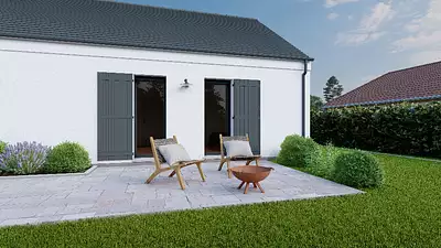 Maison neuve, 90 m²