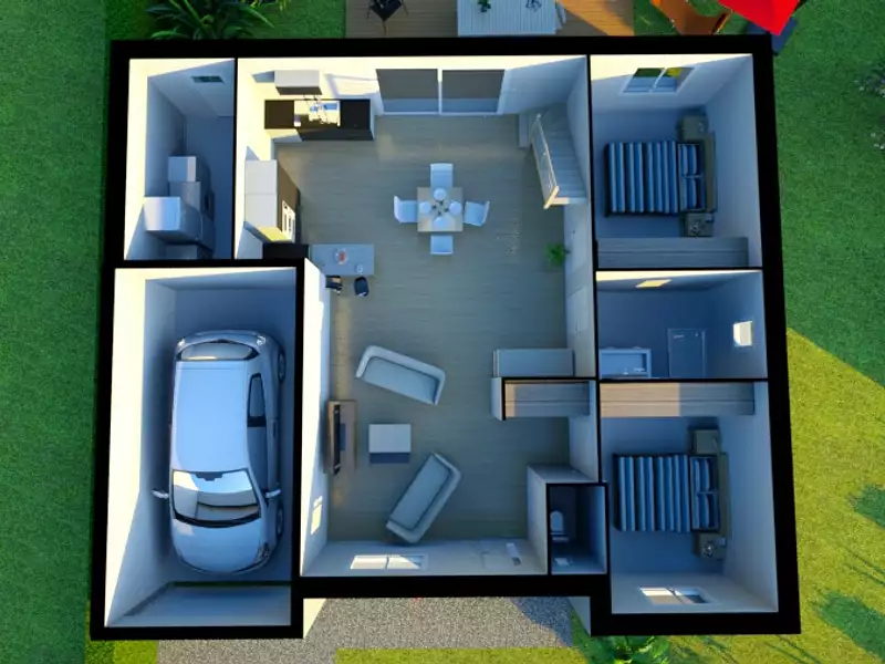 Maison neuve, 77 m² - Saint-Ouen-en-Belin (72220)