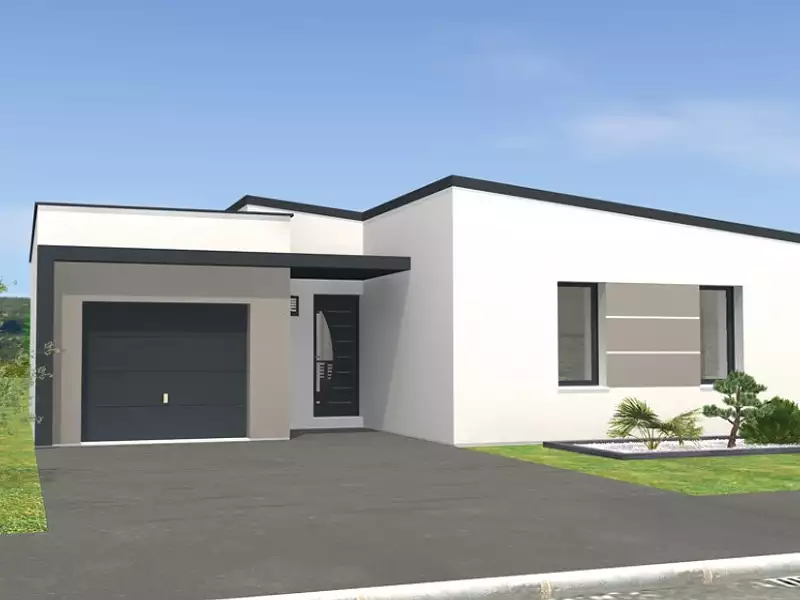 Maison neuve, 90 m² - Montreuil-sur-Maine (49220)
