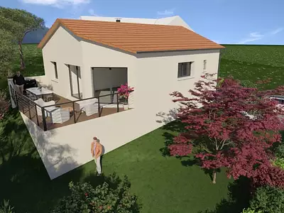 Maison neuve, 69 m²