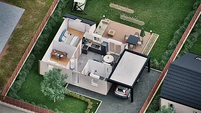 Maison neuve, 48,93 m²