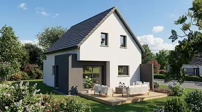 Maison neuve, 94 m²
