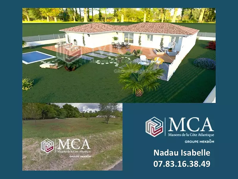 Terrain à bâtir, 602 m² - Reignac (33860)