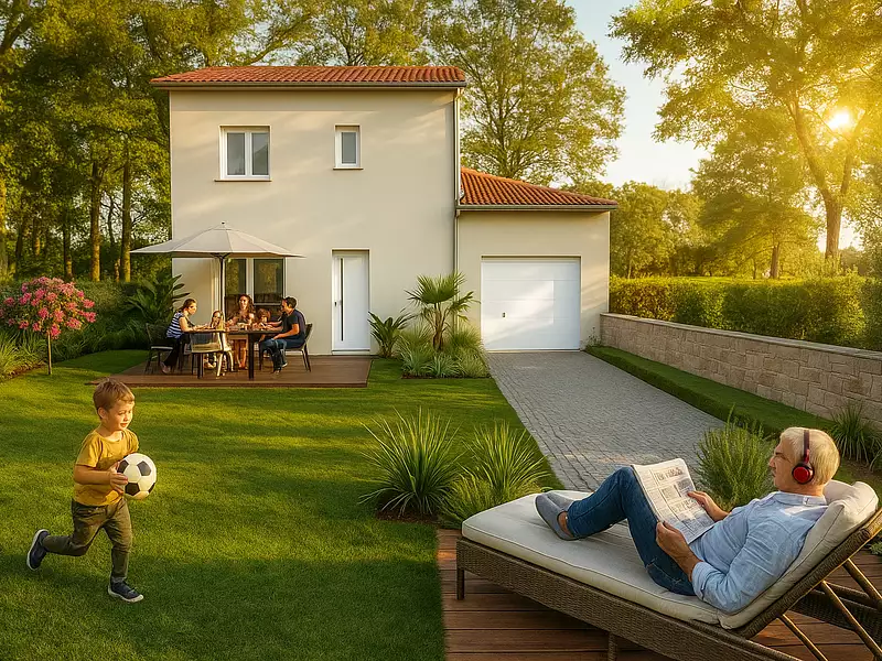 Maison neuve, 100 m² - Béligneux (01360)