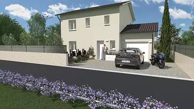 Maison neuve, 90 m²